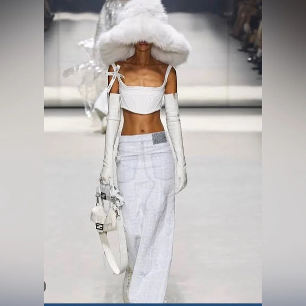 FENDI by Marc Jacobs Slit Maxi Skirt - Picture 2 of 10